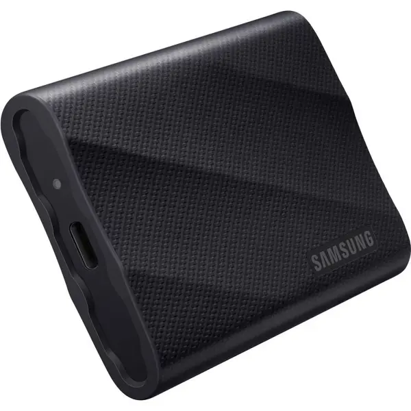 Samsung T9 Portable SSD External Solid State Drive, 2TB USB 3.2 Gen 2x2 Up To 2,000MB/s, Black MU-PG2T0B