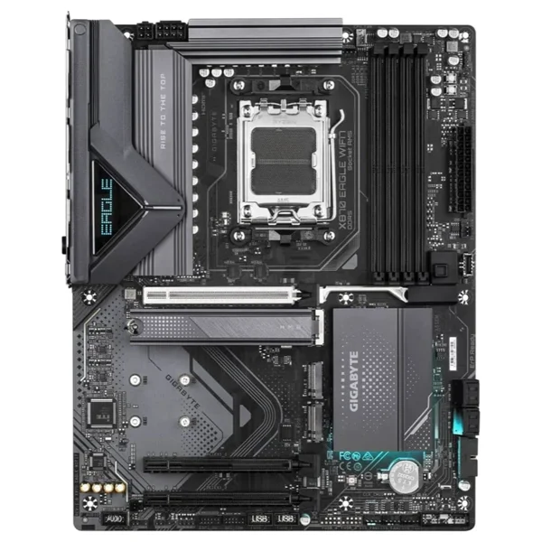 Gigabyte X870 EAGLE WIFI7 AMD Motherboard AM5, DDR5, Wi-Fi 7, 2.5GbE, Dual USB4 Type-C, HDMI