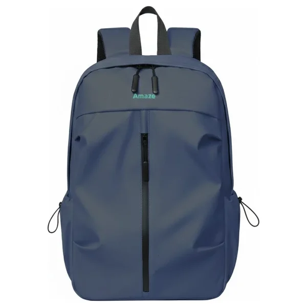 Amaze Workie Synthetic Fiber Laptop Backpack, Water-Resistant, Fits Up To 15.6", A940 Blue