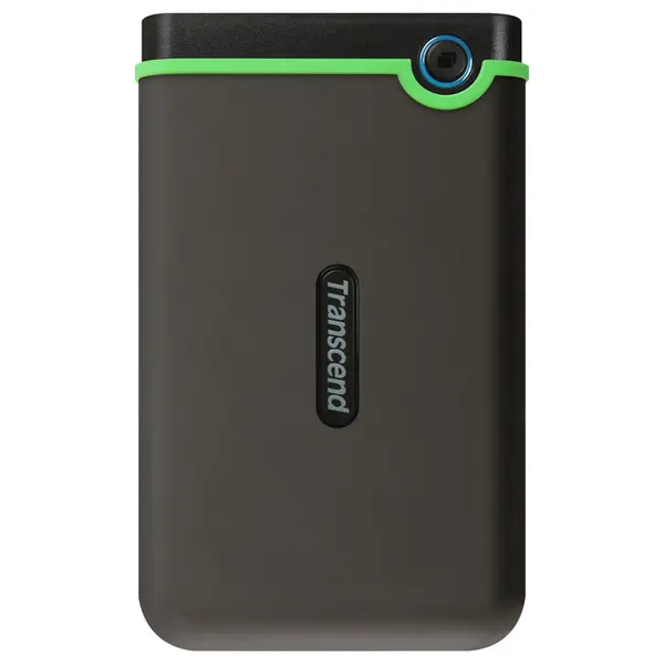 Transcend StoreJet 2TB Rugged External Hard Drive Micro-USB 3.2 Gen 1, TS2TSJ25M3S