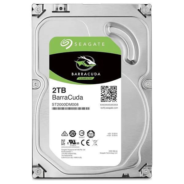 Seagate BarraCuda Internal Hard Drive 8TB SATA 6Gb/s 256MB Cache