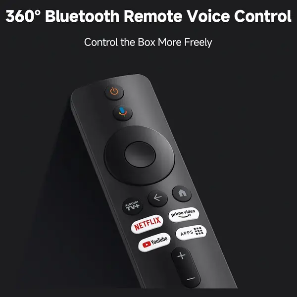 Xiaomi TV Box S 3rd Gen Streaming Media Player, 4K UHD Google TV, 32GB, Wi-Fi 6 HDMI 2.1, MDZ-32-AA