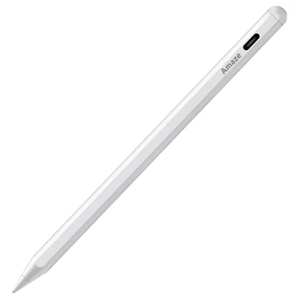 Amaze A270 Pro Active Stylus Pen for iPad, Bluetooth, Palm Rejection, Tilt Sensitivity, Wireless Charging, Type-C, POM Tip