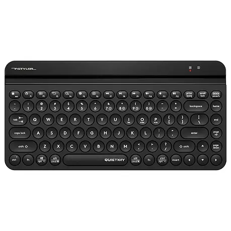 A4Tech FBK30 Wireless Keyboard Bluetooth and 2.4GHz Black