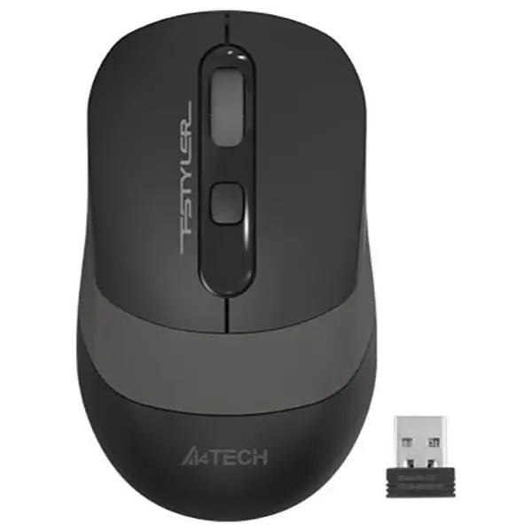 A4Tech FG10S Fstyler Wireless Mouse 2.4GHz 2000 DPI Grey