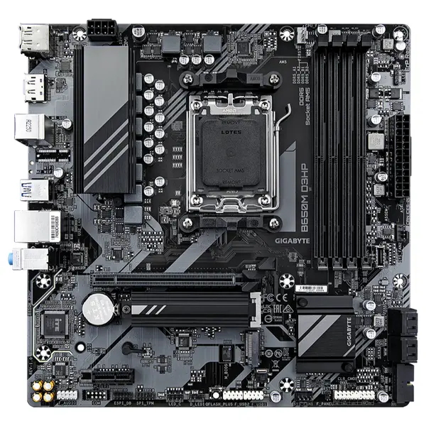Gigabyte B650M D3HP DDR5 Motherboard MicroATX AMD Socket AM5