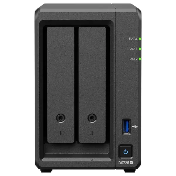 Synology DS223j 2-Bay Diskstation NAS | 4TB Bundle WD Red Plus in