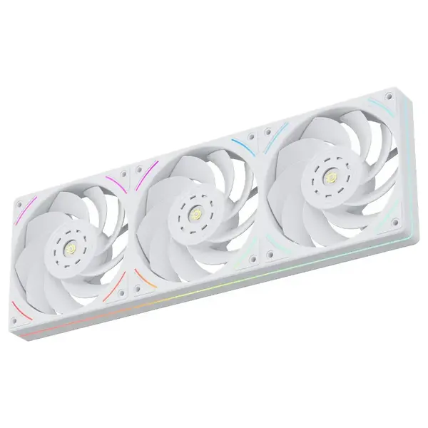 Thermalright TL-UB36RW 360mm Single-Frame PC Cooling Reverse Case Fans, PWM 2150RPM, ARGB Lighting, High Airflow, White