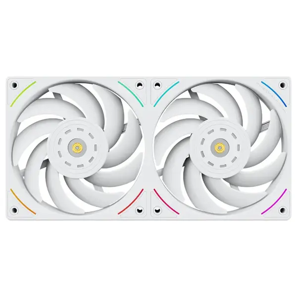 Thermalright TL-UB24W Computer Case Fan 2-In-1 ARGB 240mm Dual-Fan PWM White