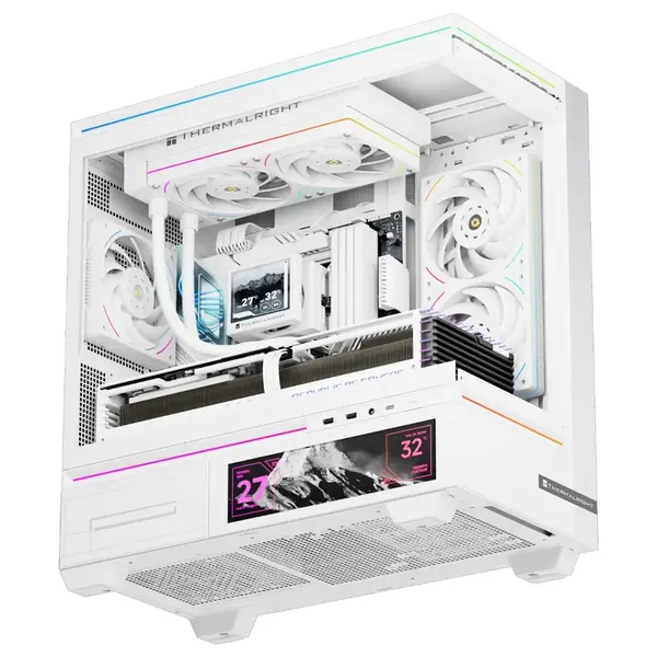 Thermalright TL-UB24W Computer Case Fan 2-In-1 ARGB 240mm Dual-Fan PWM White