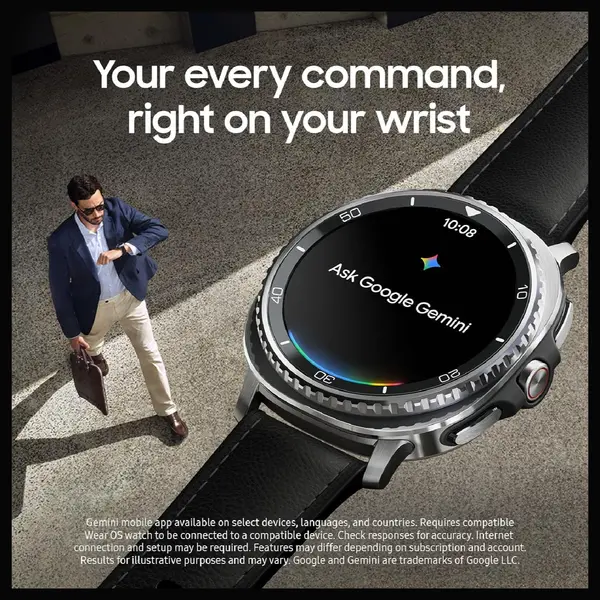 Samsung Galaxy Watch 8 Classic 46mm Bluetooth Smartwatch Black