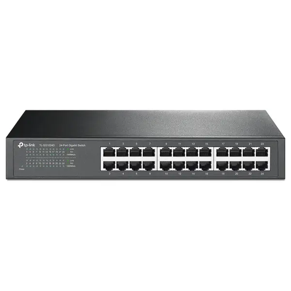 TP-Link TL-SG1024D V9 24-Port Gigabit Desktop/Rackmount Switch