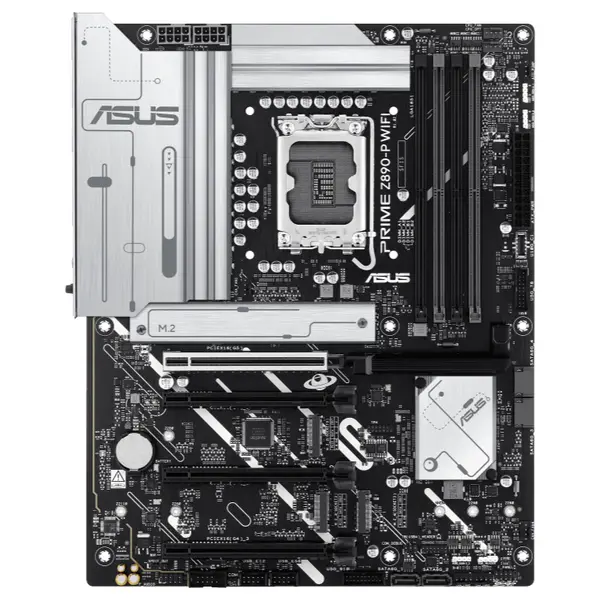 ASUS PRIME Z890-P WIFI-CSM Z890 ATX Motherboard, LGA1851, DDR5 Up To 7600+MT/s, PCIe 5.0 x16 and M.2, Wi-Fi 7, 2.5Gb Ethernet, Thunderbolt 4 USB Type-C