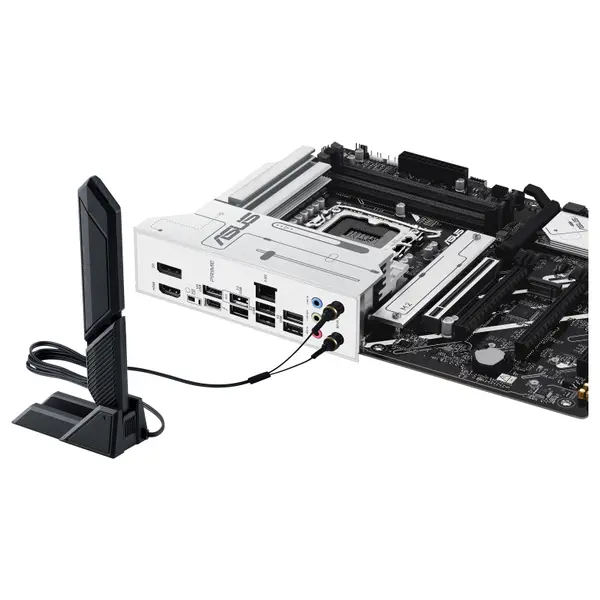ASUS PRIME Z890-P WIFI-CSM Z890 ATX Motherboard, LGA1851, DDR5 Up To 7600+MT/s, PCIe 5.0 x16 and M.2, Wi-Fi 7, 2.5Gb Ethernet, Thunderbolt 4 USB Type-C