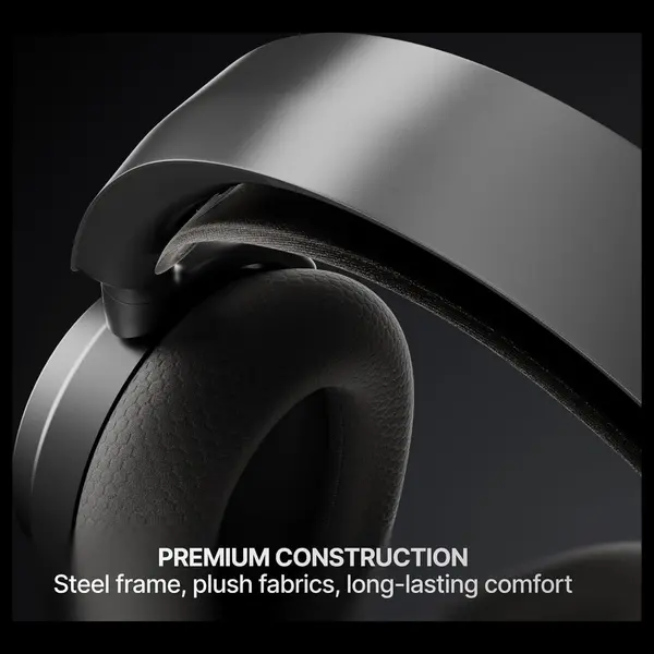 SteelSeries Arctis Nova 7 Wireless Gen 2 Gaming Headset, Real-Time App Control, 50+Hr Battery Life, Neodymium Magnetic Drivers, Simultaneous 2.4GHz and Bluetooth, PC PS5 PS4 Switch 1/2 Mobile, Black 61730
