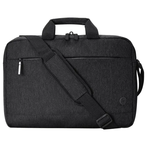 HP Prelude Pro Recycled 15.6-inch Top Load Laptop Bag, 65% Recycled External Fabric, Water-Resistant Coating, Adjustable Padded Shoulder Strap, 15.6" Padded Compartment, 1X645AA