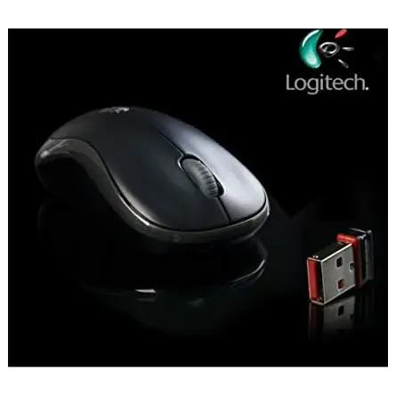 Logitech B175 2.4Ghz Wireless Mouse, Nano Receiver, Plug and Play, Up to 1 Year Battery Life