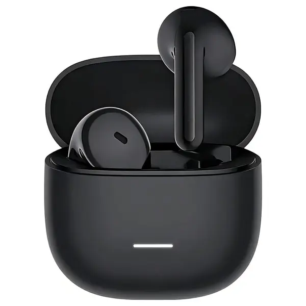 Redmi Buds 8 Active Wireless Earphones, Semi-in-Ear Open-Fit, 14.2mm Titanium Diaphragm Drivers, Bluetooth 5.4, Dual Mic AI Noise Cancellation, 37H Battery, Google Fast Pair, Black