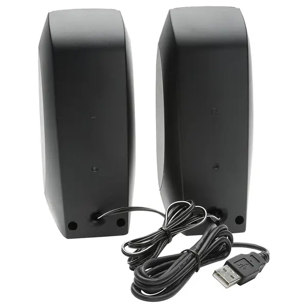 Logitech S150 Digital USB PC Multimedia Speakers, 1.2W, USB, Black, 980-000029