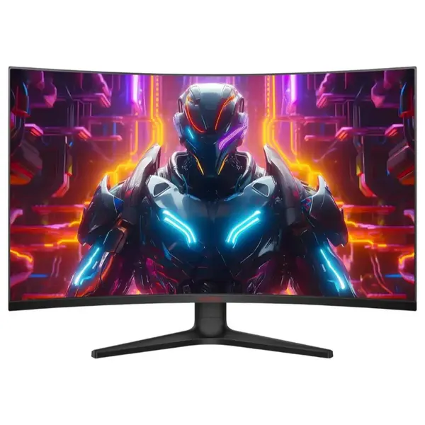 KOORUI 32E6QC Gaming Curved Monitor, 31.5" QHD 170Hz VA, 1ms MPRT, AdaptiveSync, 1500R Curvature, Black