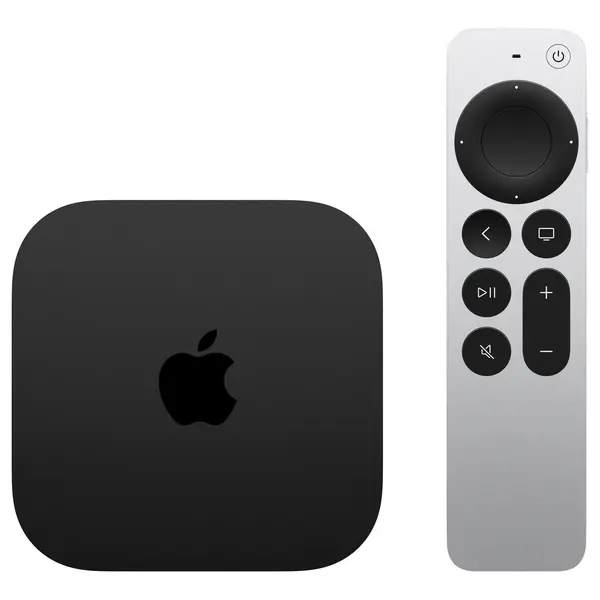 Apple Apple TV 4K Streaming Media Player, 128GB Built-In Storage, A15 Bionic Chip, Up To 4K Dolby Vision And HDR10+, Wi-Fi Or Ethernet, Siri Remote, 2022 MN893