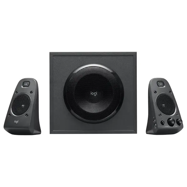 Logitech Z625 Powerful THX Certified 2.1 Speaker System With Optical Input, 200 Watts RMS, 400 Watts Peak