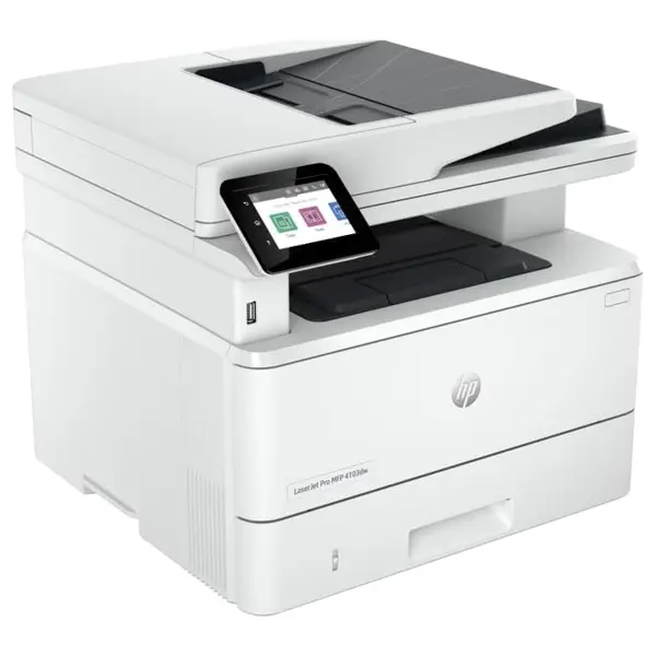 HP LaserJet Pro MFP 4103DW All-in-One Printer, Print Copy Scan, 40 PPM, 1200 x DPI, Wi-Fi USB Ethernet, Black