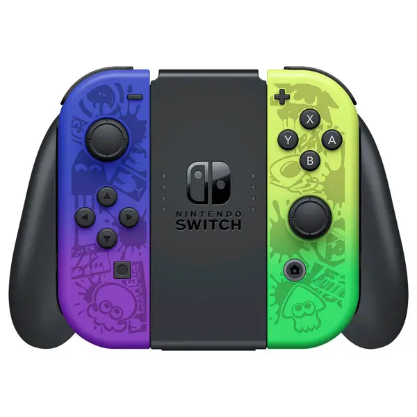 Nintendo Switch OLED Splatoon 3 Edition Console, 7-inch OLED Screen, 64GB Internal Storage