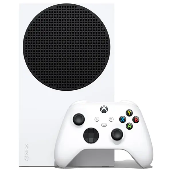 Xbox Series S All Digital Gaming Console, 512GB NVMe SSD, Up to 120 FPS Gameplay, Quick Resume, Includes Wireless Controller, Robot White