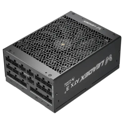Super Flower Leadex Titanium 1700W Fully Modular Power Supply, ATX 3.1 And PCIe 5.1 Native 12V-2x6 Cable, Cybenetics Titanium 230V Input Certified, 140mm Double Ball Bearing Fan