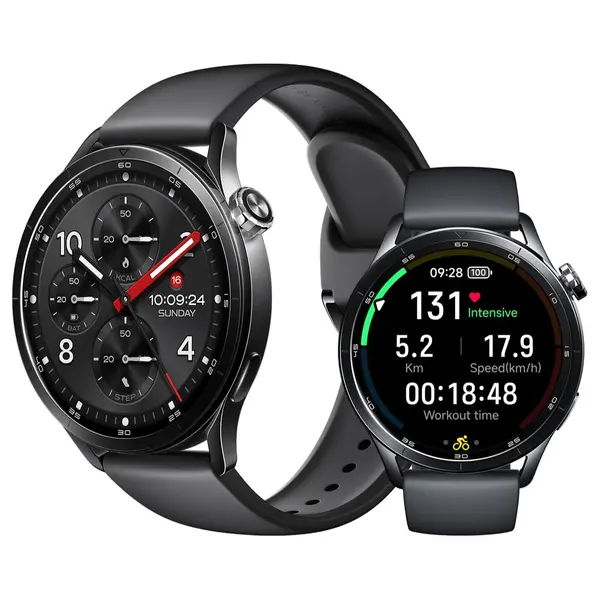 XIAOMI Watch S5 46mm Smartwatch, 1.48" AMOLED 2500 Nits, Up to 21 Days Battery, 150 Plus Sports Modes, Dual-Band GPS, NFC, Heart Rate and Sleep Monitoring, Xiaomi HyperOS, Black