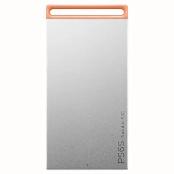 Lenovo PS6S Portable SSD 1TB, USB 3.1 Gen 2, Up to 550MB/S Read Speed, USB-C to USB-C, Cool Grey