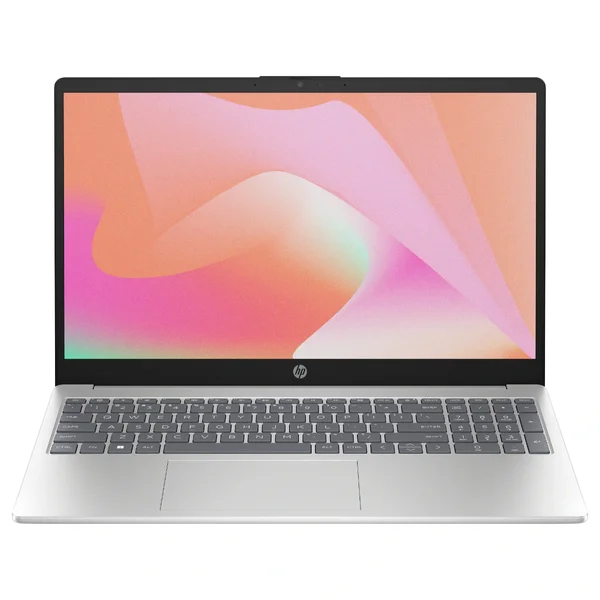 HP Laptop 15-FD1134NIA, Intel Core 3 100U, 8GB DDR4 RAM, 512GB PCIe NVMe M.2 SSD, 15.6″ FHD Anti-Glare 250 Nits 62.5% sRGB, Intel Graphics, FreeDOS 3.0, Backlit Keyboard, Natural Silver