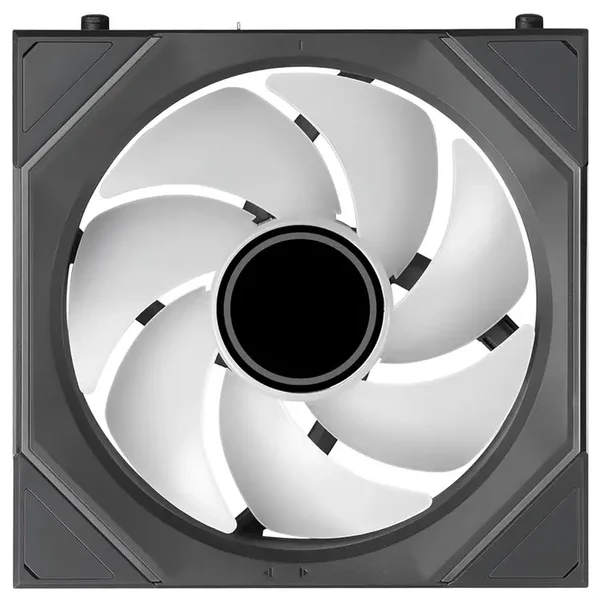 Lian Li UNI Fan SL Infinity FLEX 120mm Wireless Normal Blade ARGB Fan 3 Pack, L-Wireless Controller Included, Three-Zone ARGB Lighting, Dual-Sided Frame Design, Black 12SLIN1F3B