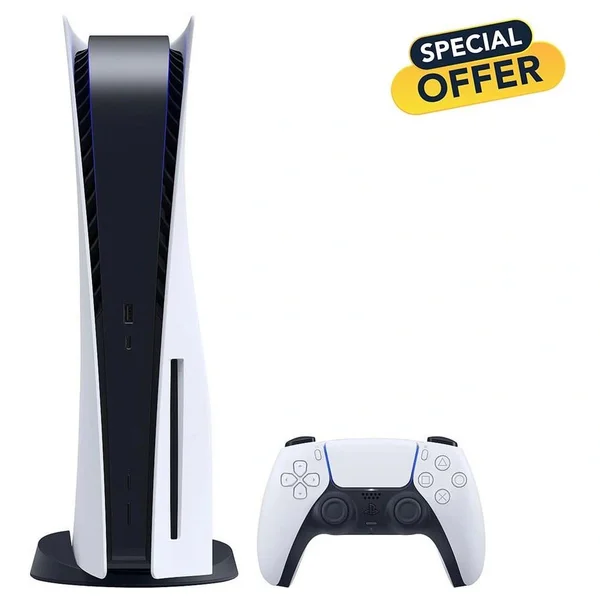 Sony PlayStation 5 Slim Disc Edition 1TB Gaming Console, 4K at 120Hz HDR, PS5