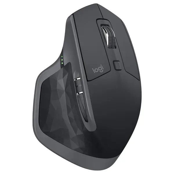 Logitech MX Master 2S Wireless Mouse, 4000 DPI, Bluetooth and USB, 7 Buttons and Scroll Wheel with Auto-Shift, Flow Cross-Computer Control and File Sharing, Graphite