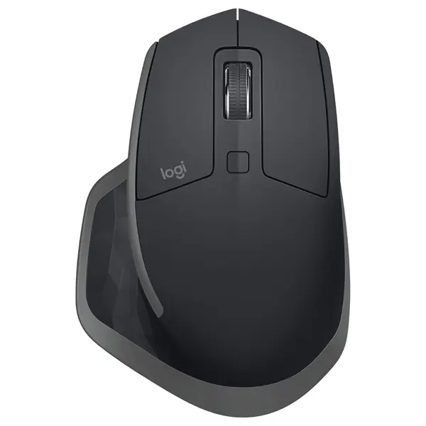 Logitech MX Master 2S Wireless Mouse, 4000 DPI, Bluetooth and USB, 7 Buttons and Scroll Wheel with Auto-Shift, Flow Cross-Computer Control and File Sharing, Graphite