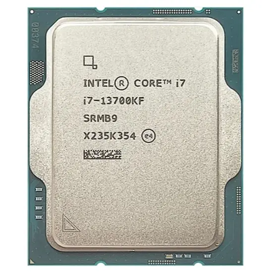Intel Core i7-13700KF Gaming Desktop Processor, 16 Cores 24 Threads, Up to 5.4GHz, 30M Cache, Unlocked, Tray Pack