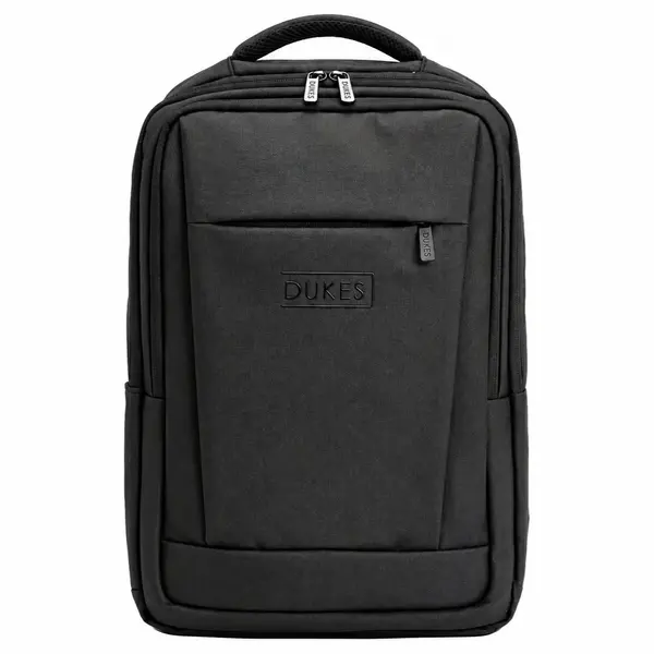 DUKES CORECASE Structured Laptop Backpack, 36-59L, Pure Black