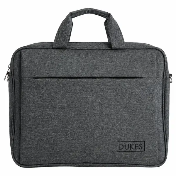DUKES ModCase Laptop Bag, 20-39 Litres Capacity, Waterproof Construction, Zipper Closure, Built-in Computer Interlayer, Gray