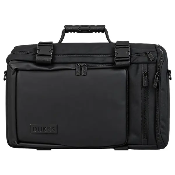 DUKES NOMAD Travel Bag, 20-39 Litres Capacity, Waterproof Oxford Exterior, Briefcase to Backpack Modular Strap System, 31 x 17 x 44cm