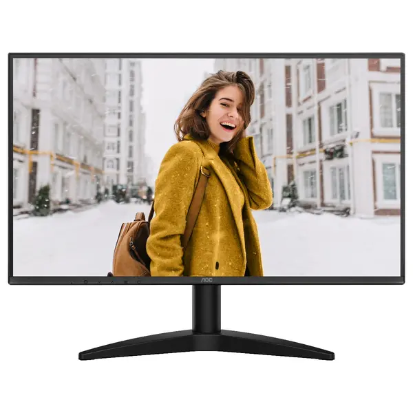 AOC 24B36XE 23.8" IPS FHD Monitor, 1920x1080, 144Hz, 4ms GtG, 0.5ms MPRT, 300cd/m2, 1500:1, HDMI 1.4 and VGA, 4-Sided Frameless, VESA 100x100, Black