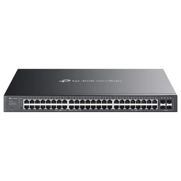 TP-Link SG2452LP Omada 52-Port Gigabit Smart Switch, 32-Port PoE+ 230W Budget, 16 Gigabit Non-PoE RJ45 and 4 Gigabit SFP Slots