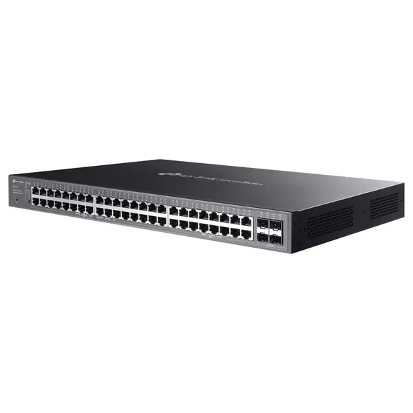 TP-Link SG2452LP Omada 52-Port Gigabit Smart Switch, 32-Port PoE+ 230W Budget, 16 Gigabit Non-PoE RJ45 and 4 Gigabit SFP Slots