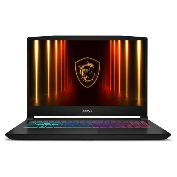 MSI Katana 15 HX B14WEK Gaming Laptop, Intel Core i7-14650HX, NVIDIA GeForce RTX 5050 8GB, 16GB DDR5 RAM, 512GB NVMe SSD, 15.6" FHD 144Hz IPS, Windows 11 Home, Katana 15 HX B14WEK-001US, Black