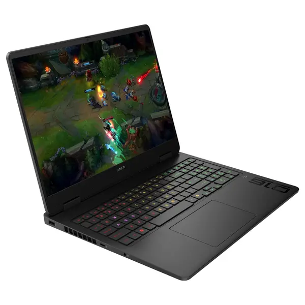 HP OMEN Gaming Laptop 16-AM0020NIA, Intel Core Ultra 7 255H, NVIDIA GeForce RTX 5070 8GB GDDR7, 16GB DDR5-5600MT/s RAM, 512GB PCIe Gen4 NVMe M.2 SSD, 16" 2K 165Hz IPS 100% sRGB, Shadow Black