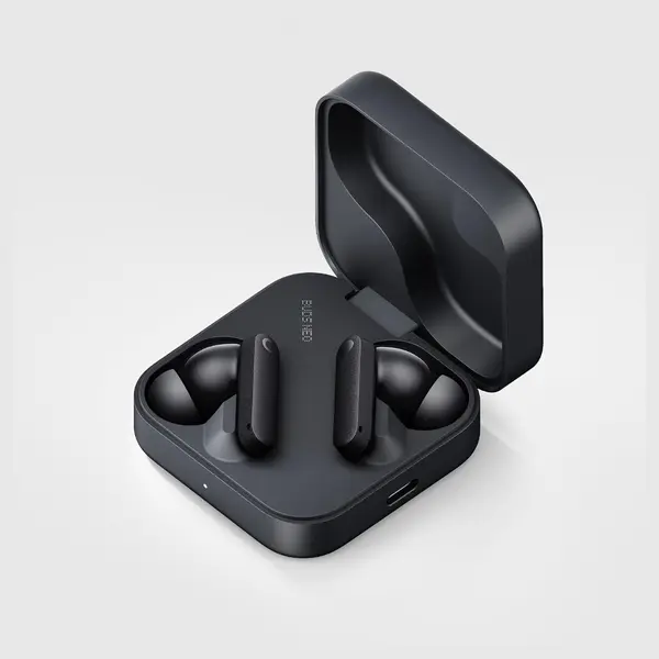 CMF BY NOTHING Buds Neo True Wireless Earbuds, 52H Playtime, 35dB Active Noise Cancelling, Bluetooth 6.0, 12.4mm Dynamic Driver, Black