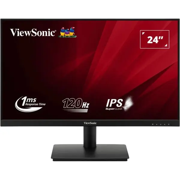 ViewSonic VA240A-H 24″ FHD 120Hz IPS Monitor, 1ms MPRT, Variable Refresh Rate, HDMI and VGA