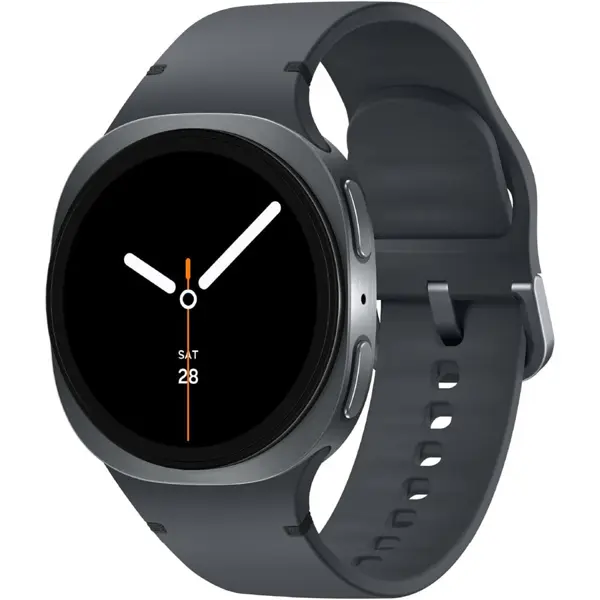 Samsung Galaxy Watch 8 (2025) 40mm Bluetooth Smartwatch, Cushion Design, Fitness Tracker, Sleep Coaching, Running Coach, Energy Score, Heart Rate Tracking, Graphite