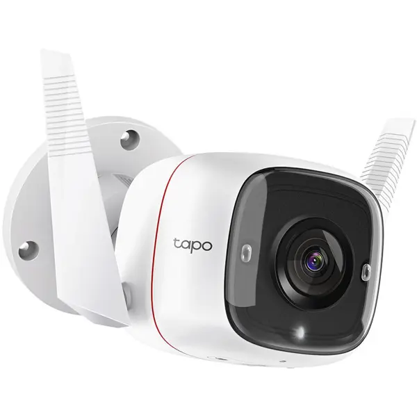 TP-Link Tapo C310 Outdoor Security Wi-Fi Camera - H.264, 3MP Ultra HD, 2K Resolution, IP66 WeatherProof, Two-Way Audio